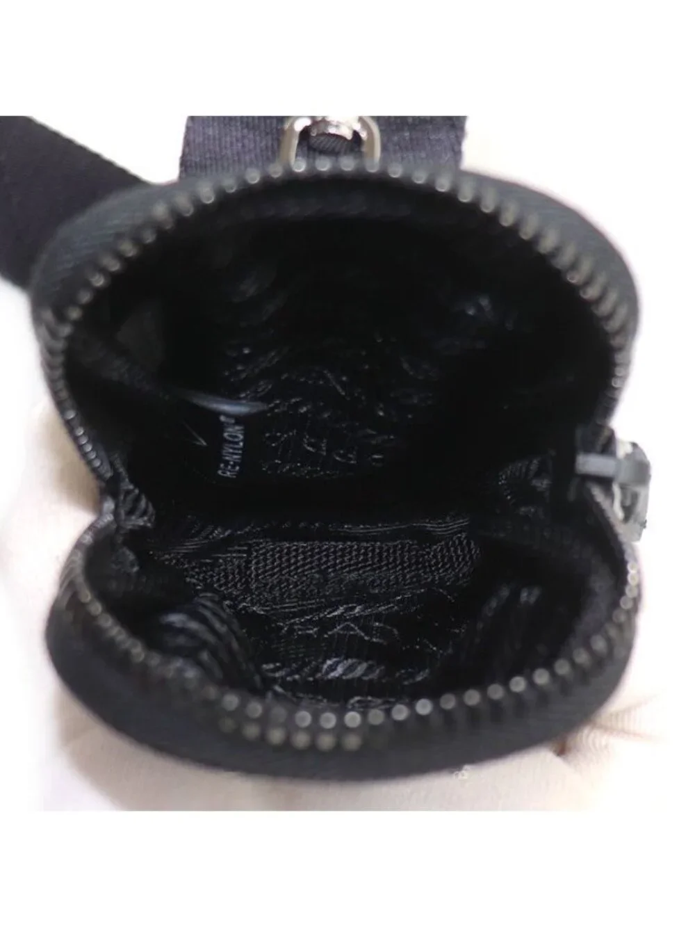 Prada Tessuto Shoulder Bag Black